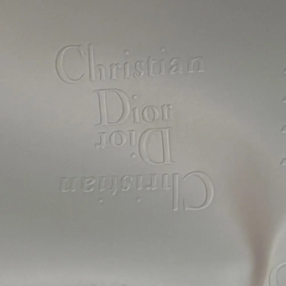Vintage Christian Dior Large Cosmetic Case Hot Air Balloon Design Makeup Travel